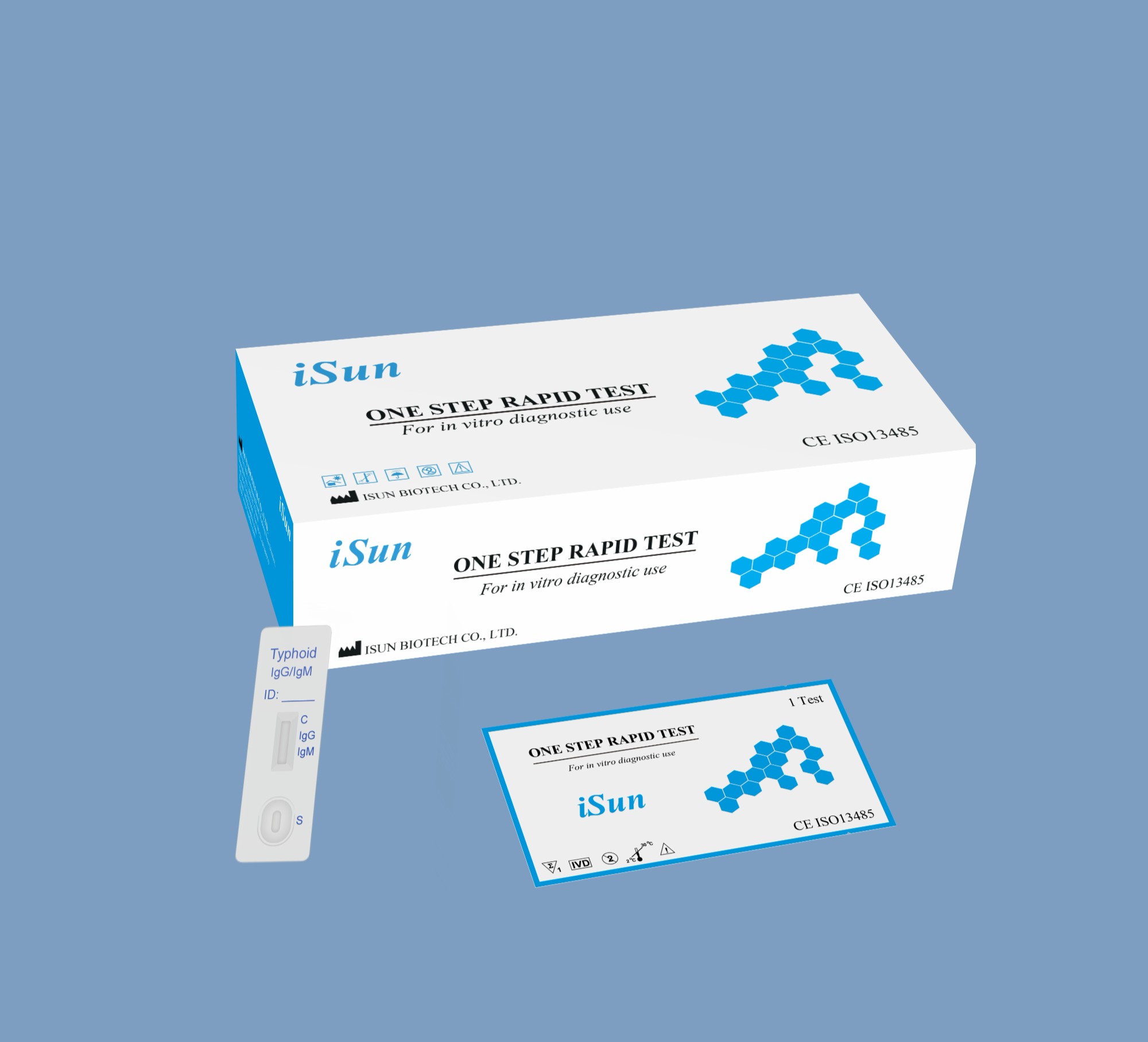 One Step Typhoid Test